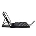 SUPERNIGHT(TM) Wireless Bluetooth Silicone Keyboard PU Leather Tablet Stand Case for Samsung Galaxy Tab 3 7.0 inch 7'' T210 T211 P3200 P3210-Black