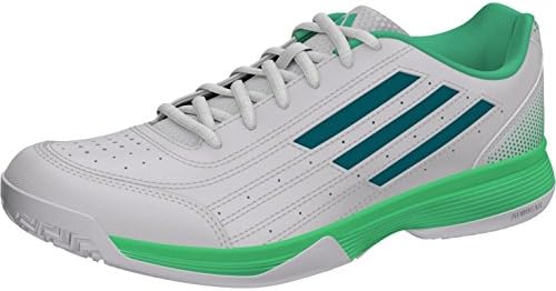 adidas Sonic Attack Ladies Tennis Shoe, White/Green, US9
