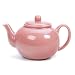Stoneware 6 Cup Teapot Pink