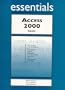 Access 2000 Essentials Basic