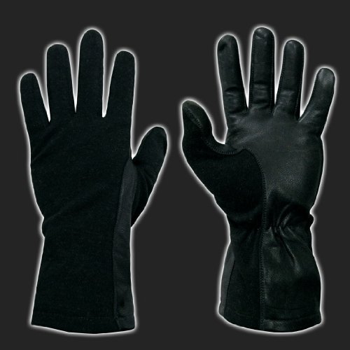 TACTICAL GLOVES Nomex Flight Glove XLarge Black