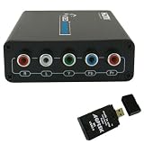HDMI to YPbPr Component Video Converter w/ AGPTek USB ALl in one card reader