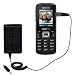 Solar Powered Rechargeable External Battery Pocket Charger for the Kyocera S1350 - uses Gomadic TipExchange Technology
