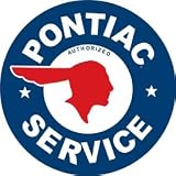 Pontiac Car tin sign #184