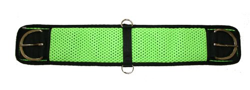 Abetta Air Grip Neoprene Saddle Girth Cinch Lime Green