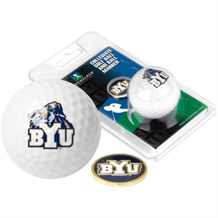 Brigham Young Cougars Byu Ncaa Collegiate Logo Golf Ball Ball Marker