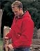 Cotton Canvas Hooded Work Jacket with Quilted Lining