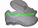 Nike R4 Shox Running Shoe White/Grey Men's Size 12