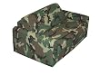 Children's Sofa Sleeper Twin 38" Camouflage By Elite Furniture