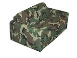 Childrens Sofa Sleeper Twin 38 Camouflage By Elite Furniture