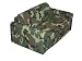 Elite's Children's Sofa Sleeper Camouflage Fabric Foam Multifunctional Sofa Sleeper Jr Twin Bed