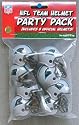 Carolina Panthers Team Helmet Party Pack