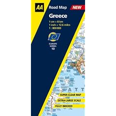 Greece (AA Road Map Europe Series)