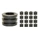 Hergestellt f�r DEMA Gummipuffer f�r Spielerstangen / 16mm Set 16tlg.