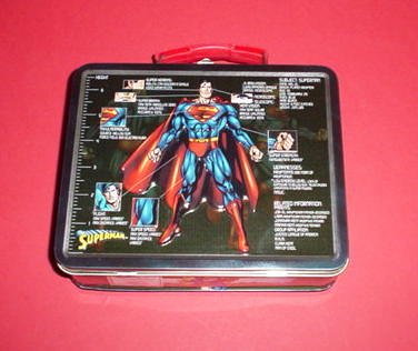  Superman: Super Hero Analysis Subject Metal Lunch Box