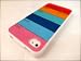 iPhone4/4S For Steve Design Case �ǥ����� ������+�վ��ݸ�ե����+���꡼�󥤥�ۥ� ��3�����åȢ���Rainbow(�쥤��ܡ�)��