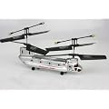 UKayed � Silver Chinook Gyro Helicopter Army Transporter Strongly King With Metal Alloy Body