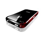 MaryCom Dream Case LUXUS QUALIT�T f�r Apple iPhone 4G aus Aluminium in Schwarz/Rot + 3x Gratis Vorder- und R�ckdisplayschutz Folievon "MaryCom"
