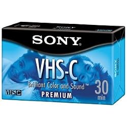 Sony Premium 30 Minute VHS-C Tapes - 10 Pack
