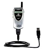 Classic Straight USB Cable for the Motorola V60 with Power Hot Sync and Charge capabilities - Gomadic Brand w/ TipExchange Technology