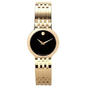 Movado Women's 606069 Esperanza Gold-Plated Stainless Steel Watch