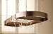 Hammered Copper Oval Pot Rack With Grid And Copper-plated Hardware - 106-109-39