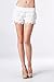 Jubilee Couture Women's Lovely Tiered Lace Stretchy Shorts with Elasticized Waistband
