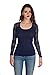 Long Sleeve top with lace Insert on Sleeves and Back Yoke