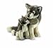 Wolf Mother and Baby Yomiko Classic Plush Toy 12" H