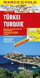 Turquie - Carte routière et touristique - Avec 7 plans de centres-villes : Adana, Ankara, Antalya, Istanbul, Izmir, Kayseri et Trabzon (Trapézonte) - ... de Kibris (Chypre) - Echelle : 1/800 000 Image du produit