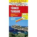 Turquie - Carte routi�re et touristique - Avec 7 plans de centres-villes : Adana, Ankara, Antalya, Istanbul, Izmir, Kayseri et Trabzon (Trap�zonte) - ... de Kibris (Chypre) - Echelle : 1/800 000