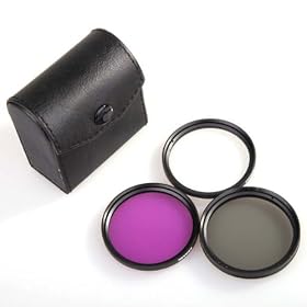 NEEWER® 52mm 3 Pc Filter Kit UV CPL FLD For 18 55mm 55 200mm vr