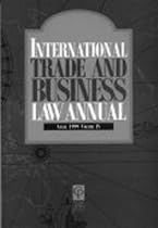 International Trade and Business Law Annual: v. V