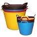 Flexible Rubber Bucket 42 Quarts