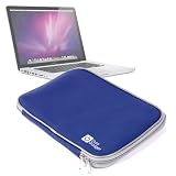 Splash Resistant Blue Neoprene Laptop Case For Apple 15-inch Macbook Pro, By DURAGADGET