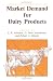 Books : Market Demand for Dairy Products