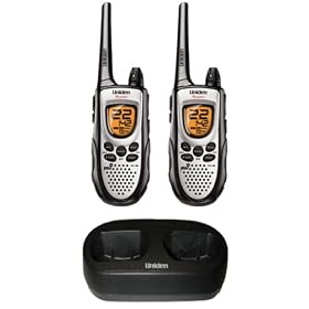 Uniden 20-Mile 22-Channel 2-Way Radios with Caller Name Display and NOAA Alerts by Uniden
