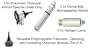 Welch Allyn 3.5v Pneumatic Otoscope Set with Convertible Handle and Hard Case (Model 20270-C)