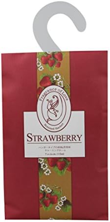 Fragrance of Love Fragrant Sachet Packet with Hanger for Room Pack of 6 (Strawberry)