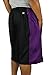 Los Angeles Lakers NBA Mens Mesh Basketball Shorts, Black