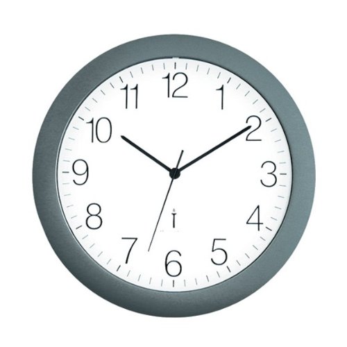 Technoline WT 7000 Quarzwanduhr &Oslash; 30 cm titan Preisvergleich
