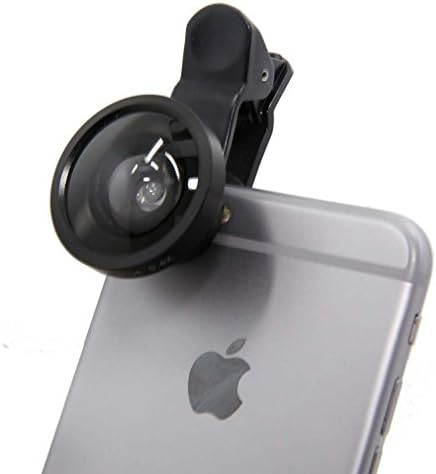 Universal Professional Smartphone Camera Lens by Weforever, Portable Cell Phone Camera Lens with 0.4 X Wide Angle Lens, for Smart Phones and Even Laptops - Black