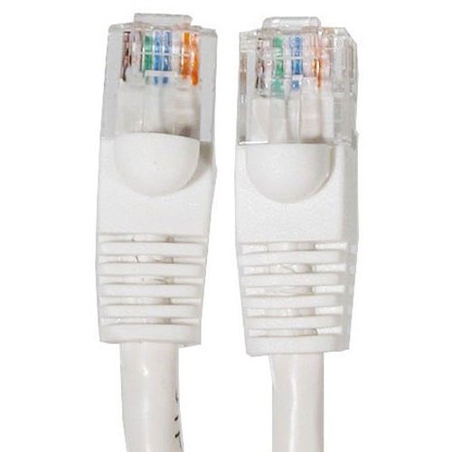 Importer520 WHITE 75FT CAT5 Enhanced CAT5E RJ45 PATCH ETHERNET NETWORK CABLE 75' For PC, Mac, Laptop, PS2, PS3, XBox, and XBox 360 to hook up on high speed internet from DSL or Cable internet On Sale