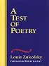 A Test of Poetry (Zukovsky, Louis. V. 1.)