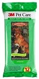 Pet Supplies : 3M Pet Care Grooming Pre-Moistened Antibacterial Wipes, 12-Count Packages (Pack of 5)
