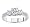 18k White Gold Three-Stone Diamond Ring (G/VS2, 3/4 ct. tw.)