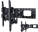 Allcam PLB109S Universal TV Wall Bracket (Pull-out, Swivel, Tilt) for 30" 32" 37" LCD/ LED TVs in Black
