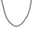 Necklace With Genuine 4.0mm Freshwater Pearls Well Made in Yellow Gold. Total item weight 11.0g Length 16in