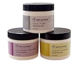 Bath By Bettijo Organic Whipped Shea Butter, Lemon Almond, 2-Ounce Jars
