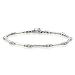 10K White Gold 1/2 ct. Diamond Tennis Bracelet (8'')